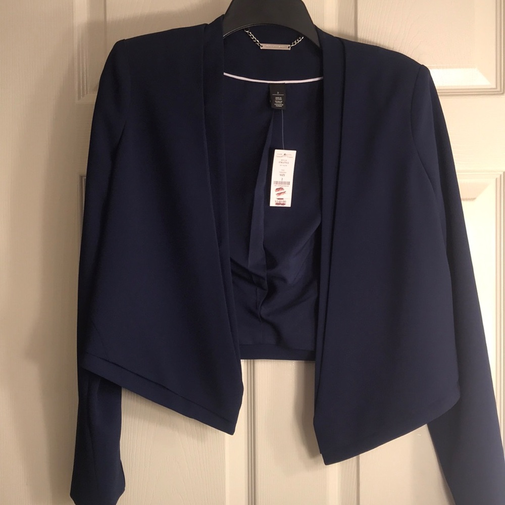 NWT Navy Blue Blazer Size 2